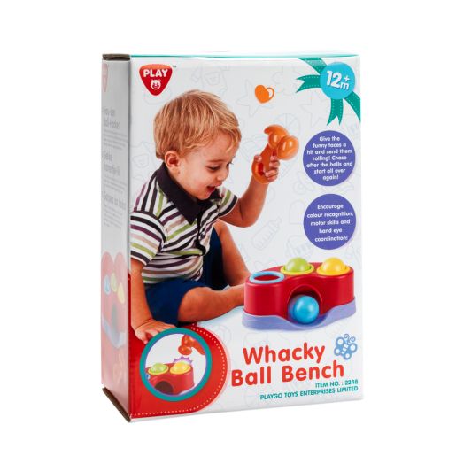 Playgo Whacky Ball Bench Display View