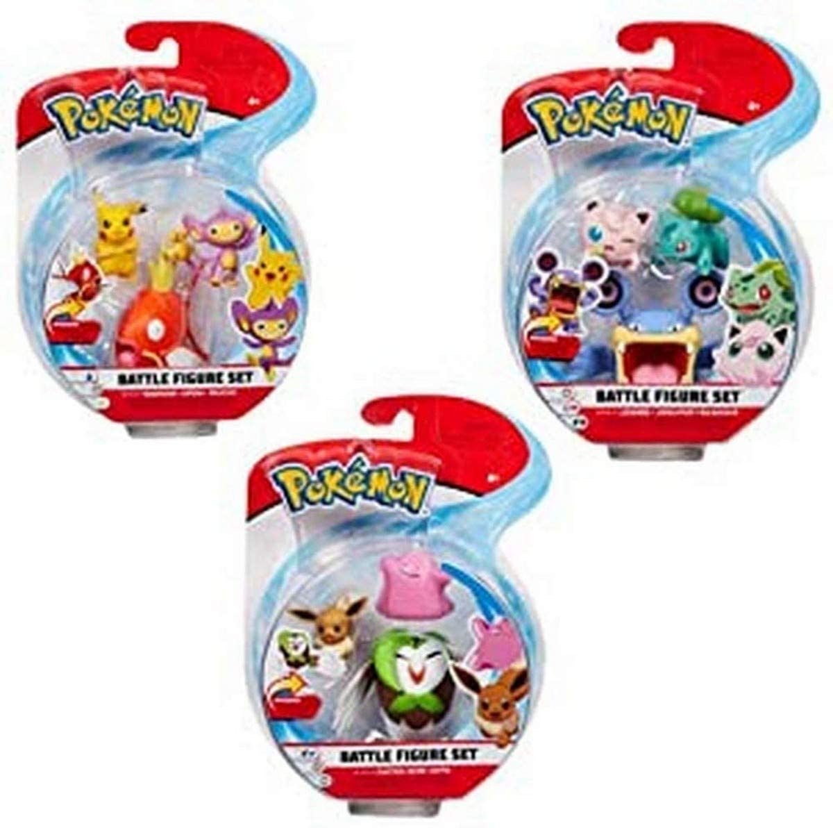 Pokemon Battle 3 Figure Pack