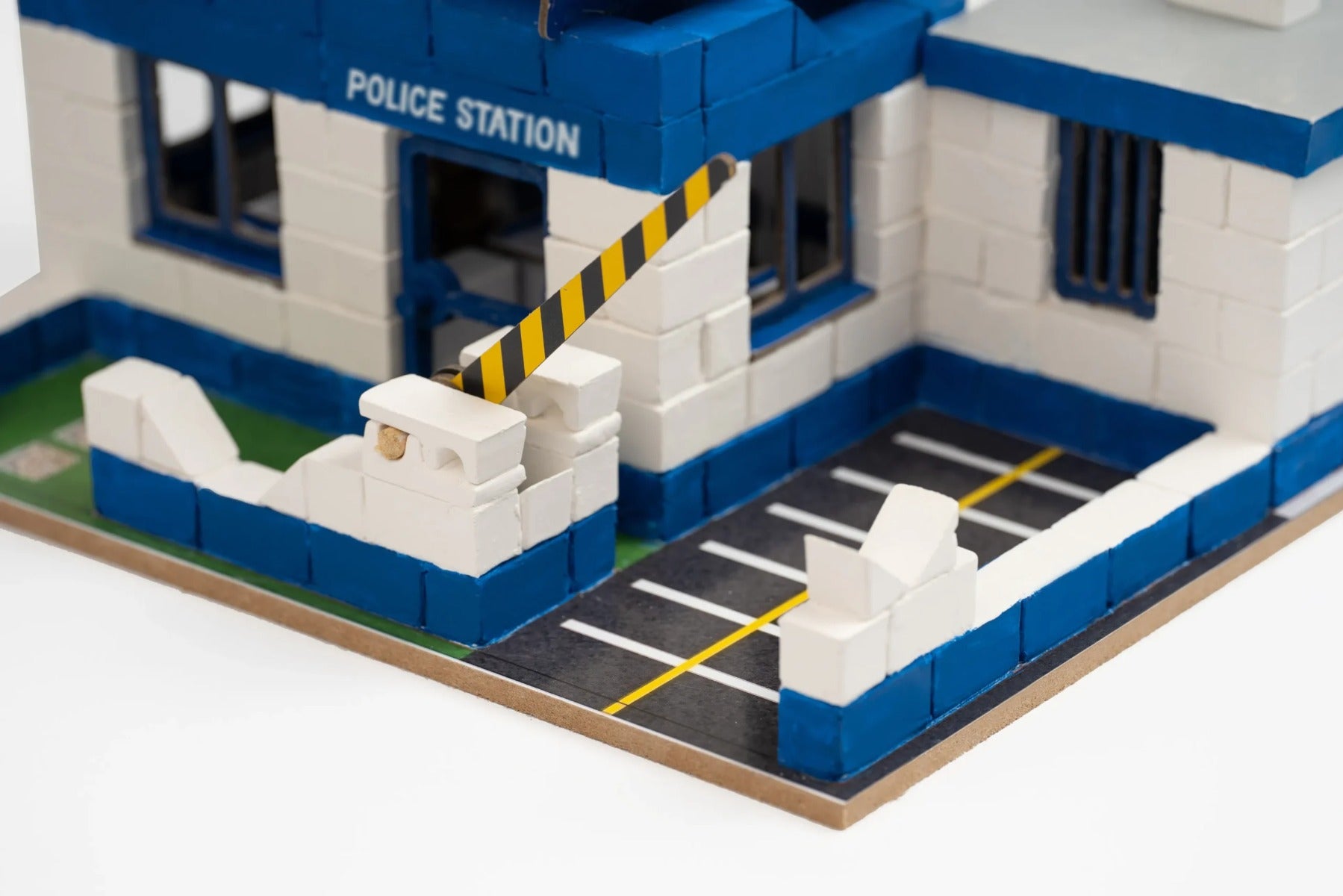Police Station Building Block Set