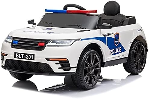 Police style 12V battery powered ride-on vehicle