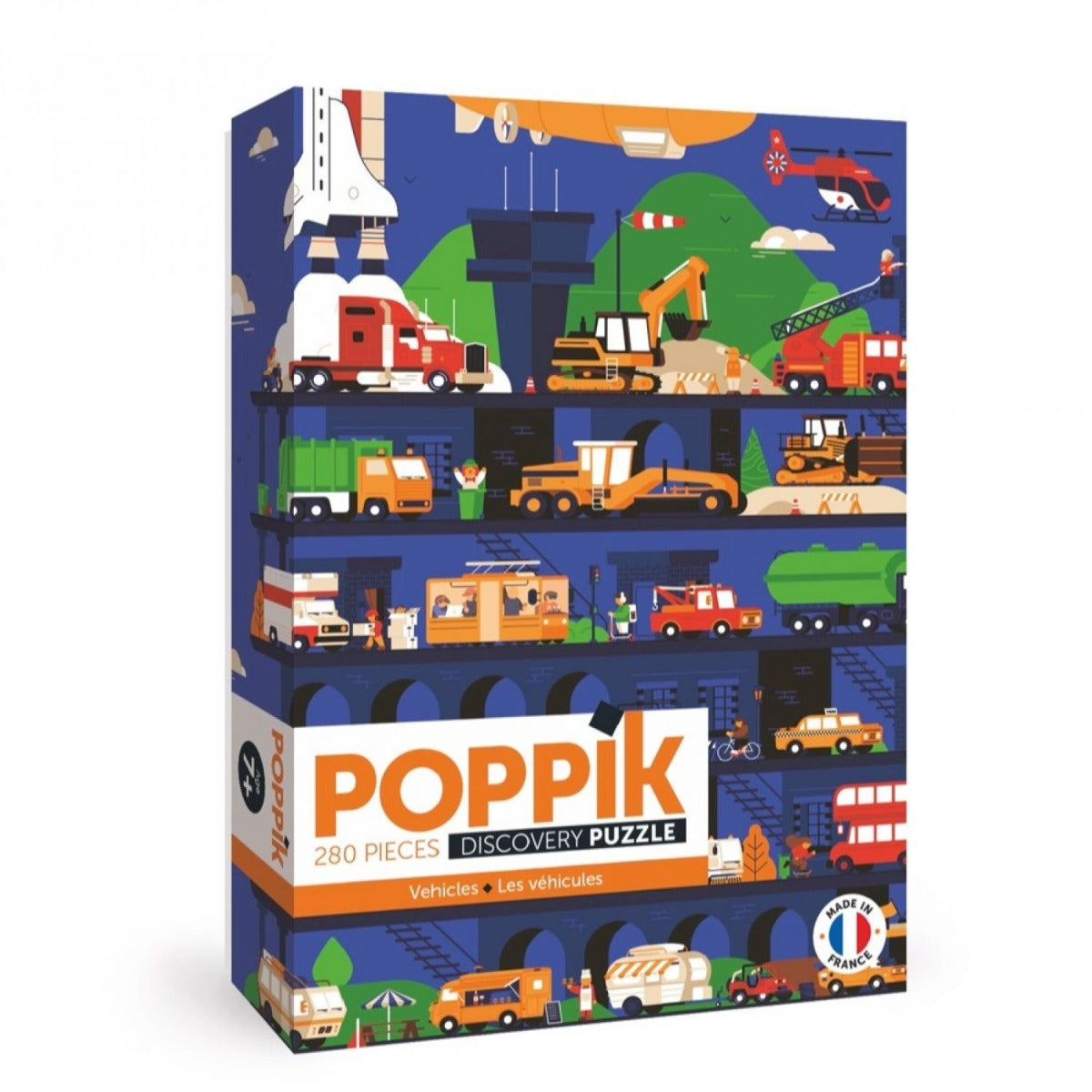 Poppik Vehicles Jigsaw Puzzle Box