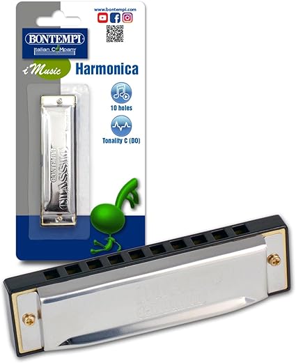 Portable Kids Metal Harmonica Box