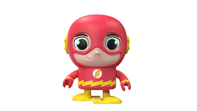 Portable Superhero Action Movement Toy Portrait Shot