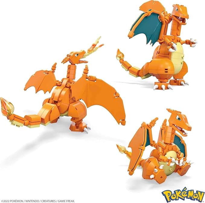 Poseable Charizard Pokemon Figure Build