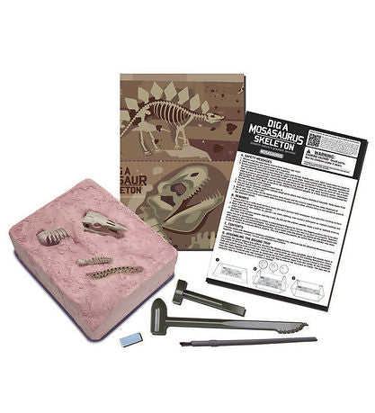 Prehistoric Mosasaurus Skeleton Discovery Toy