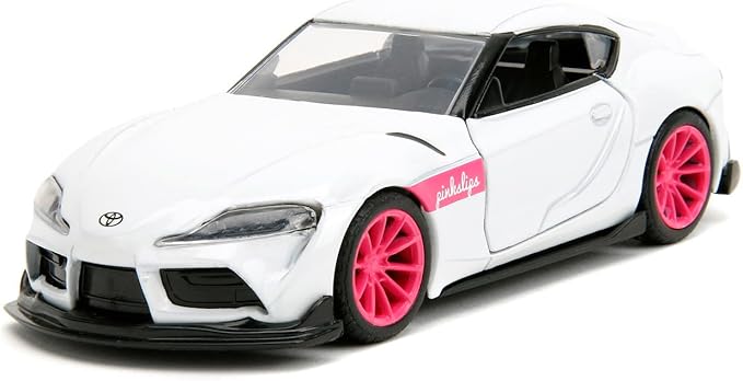 Premium diecast display car white