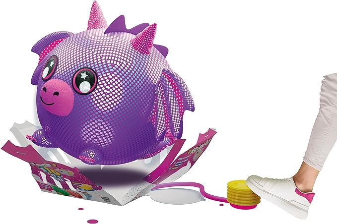 Purple Inflatable Dragon Toy Shot