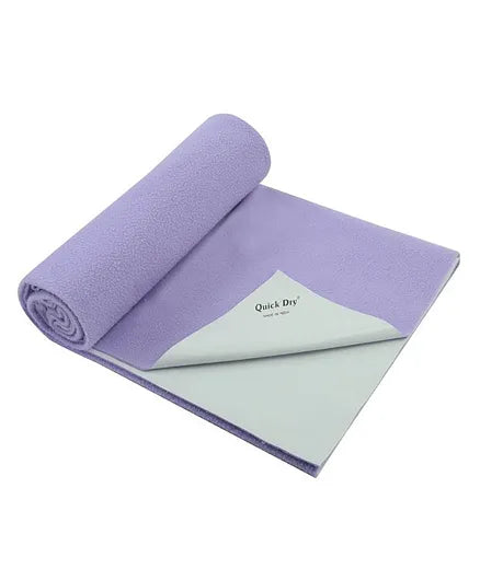 Quick Dry Bed Protector Lilac Large Quick Dry Yallatoys