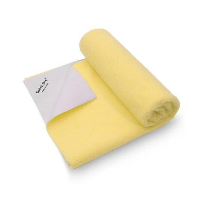 Quick Dry Bed Protector Yellow Large Quick Dry Yallatoys