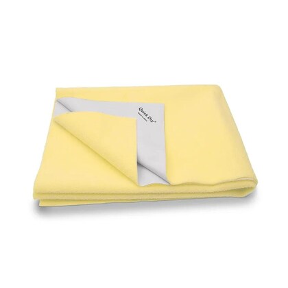 Quick Dry Bed Protector Yellow Large Quick Dry Yallatoys