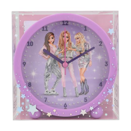 Quiet Analog TopModel Alarm Clock with Light