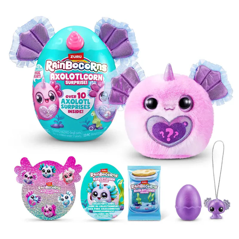 Rainbocorns Sparkle Heart Surprise Axolotlcorn Surprise Series 1 Assorted