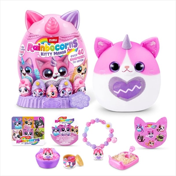 Rainbocorns Eggznia Kitty Mania Series 2 Assorted