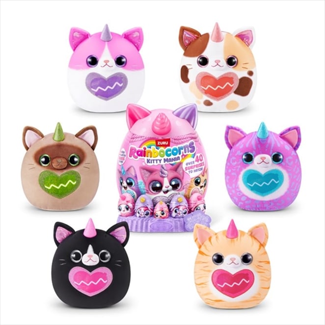Rainbocorns Eggznia Kitty Mania Series 2 Assorted