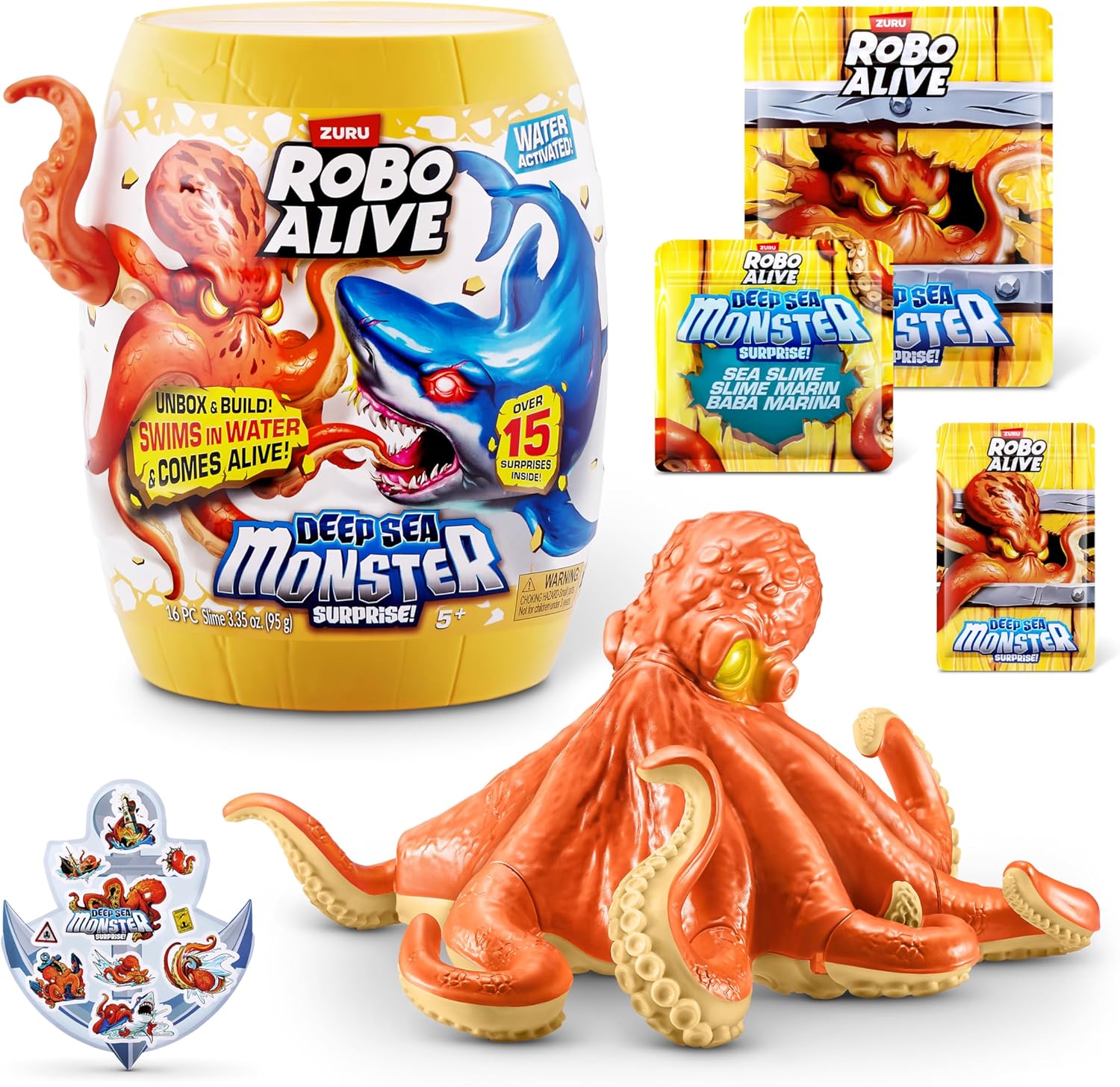 Robo Alive Deep Sea Monster Surprise Assorted