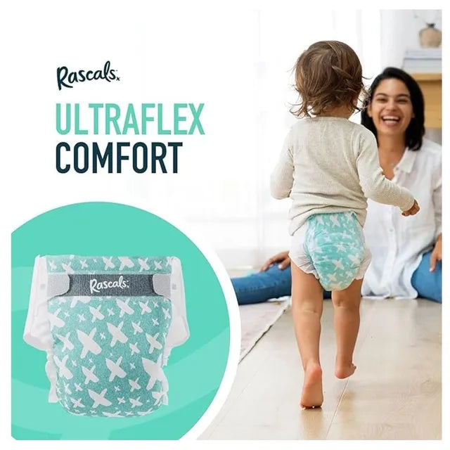 Rascals Premium Baby Diapers Jumbo Box - Size 5 - 13-18kg - 64Pcs