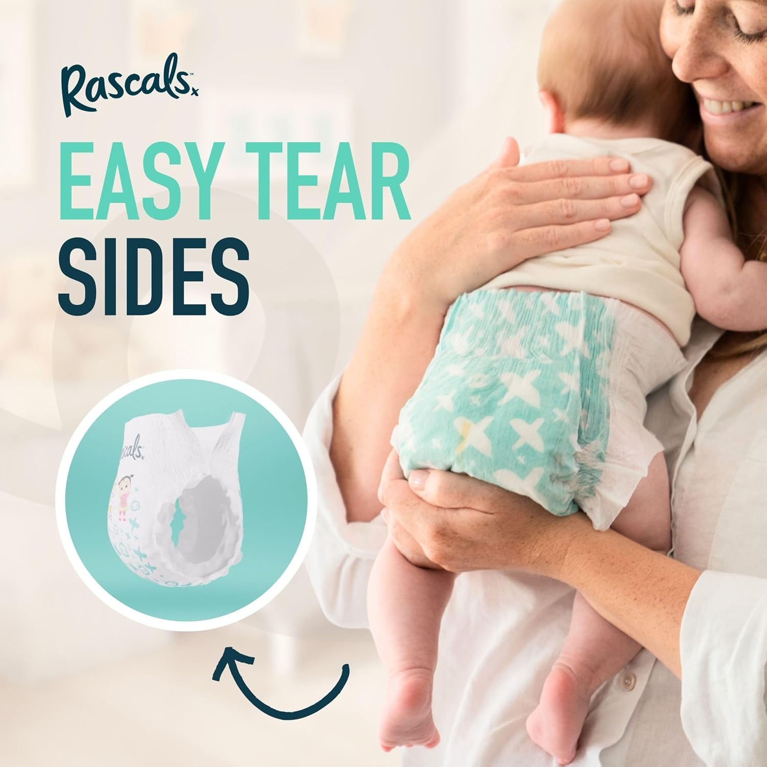 Rascals Premium Baby Diapers - Size 6 - 15-20kg - 30Pcs