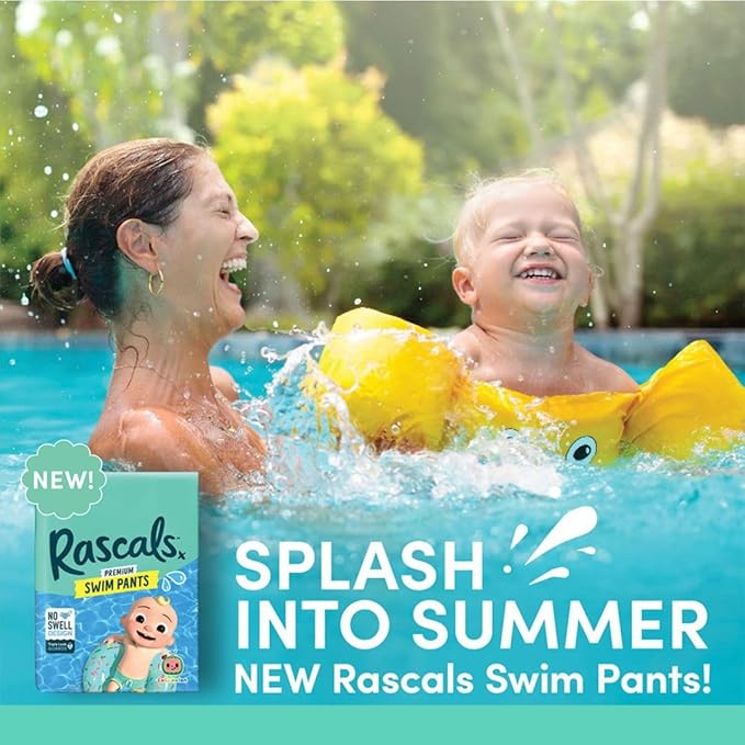 Rascals Premium Cocomelon Swim Pants Small Pack of 16