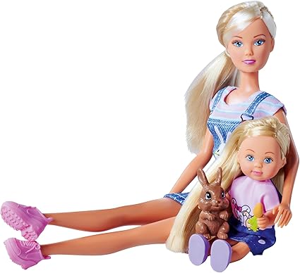 Rabbit Family mini collectible doll
