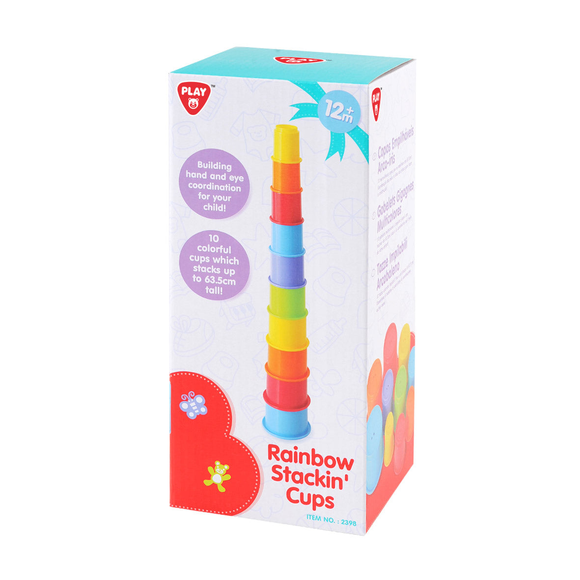 Rainbow Stackin' Cups Detail View