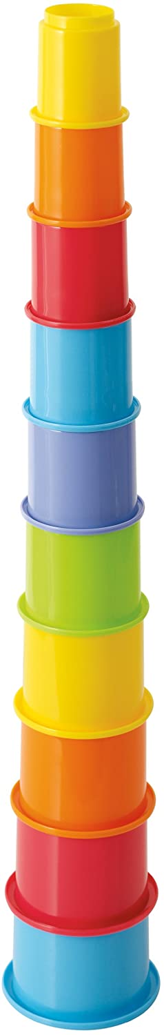 Rainbow Stackin' Cups Front View
