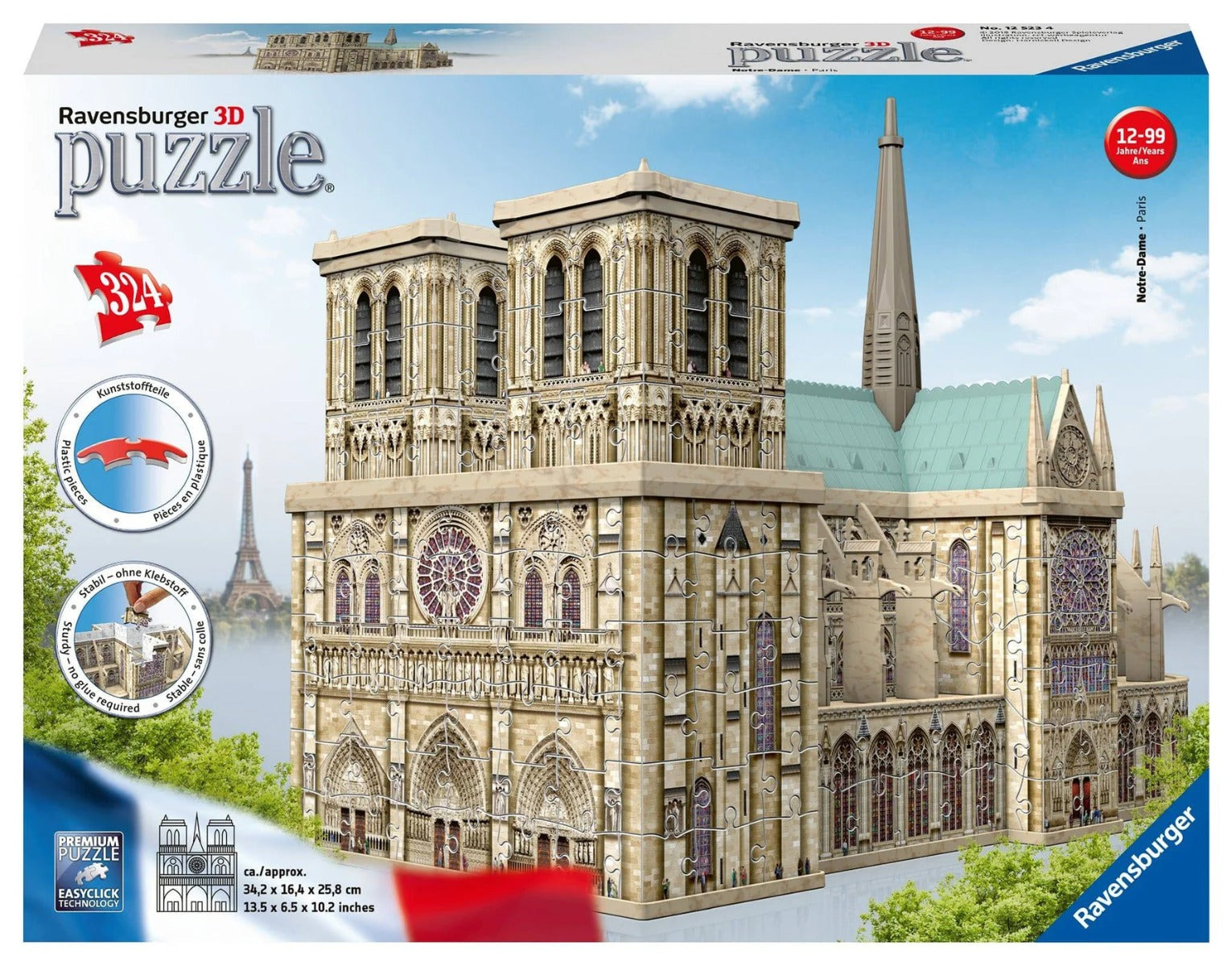 Ravensburger Notre Dame 3D Box