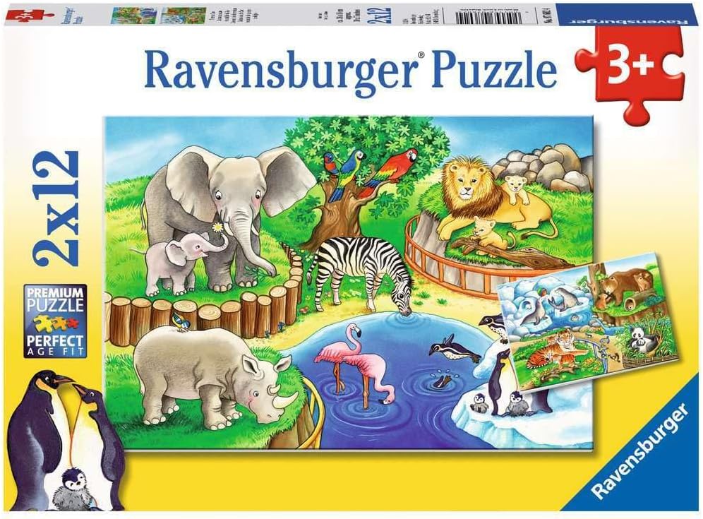 Ravensburger Zoo Animals Puzzle Box
