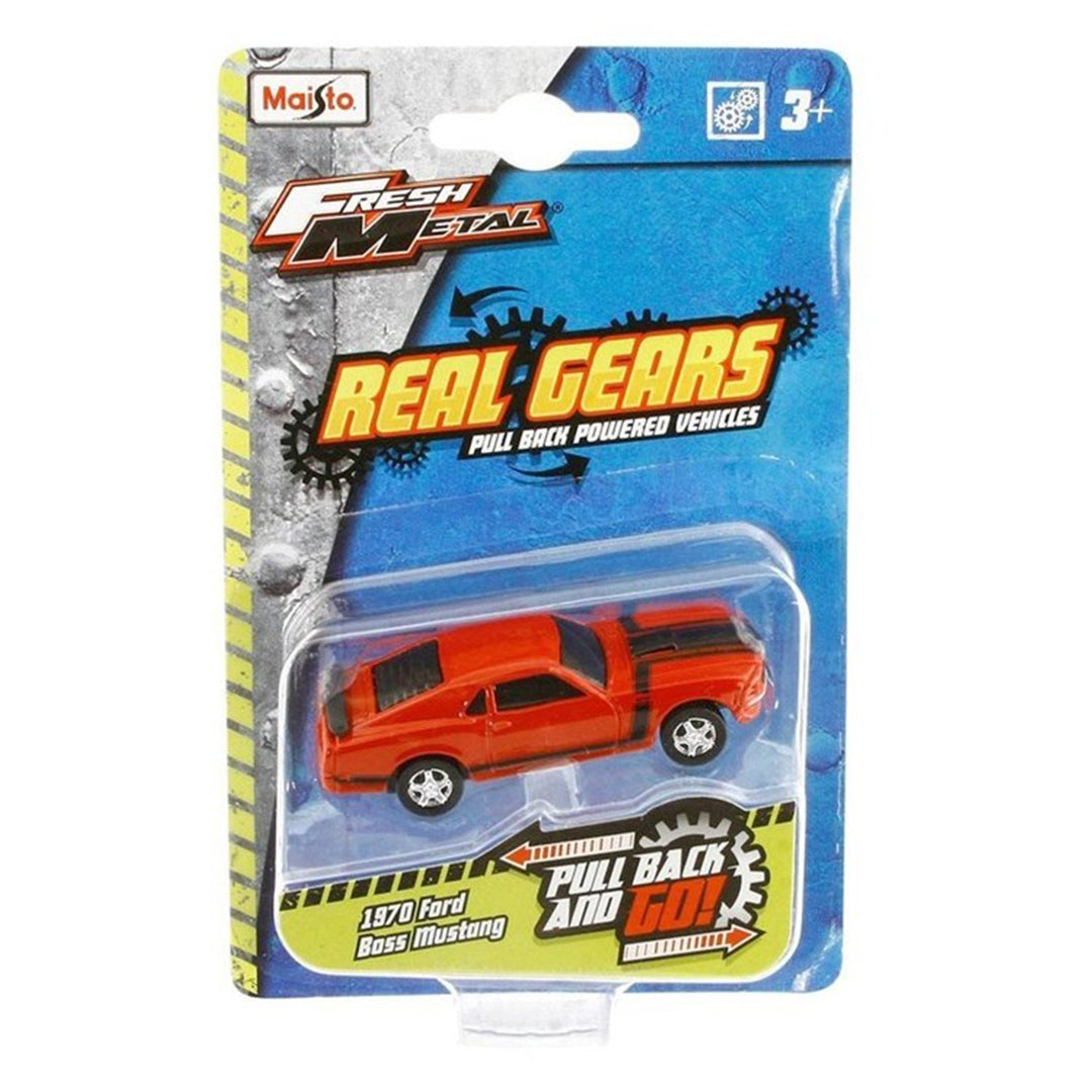  Real Gears 3Inch Pullback Car 