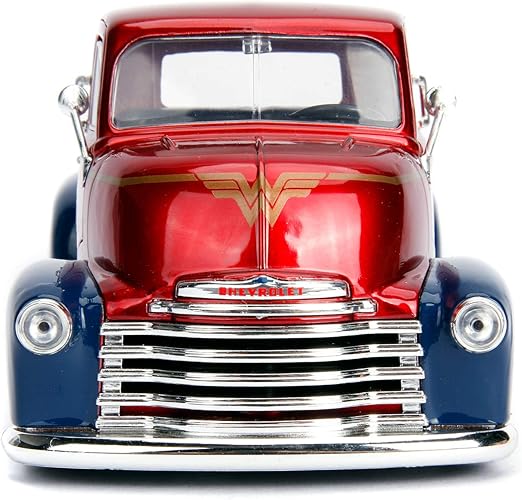 Red 1952 Chevrolet truck