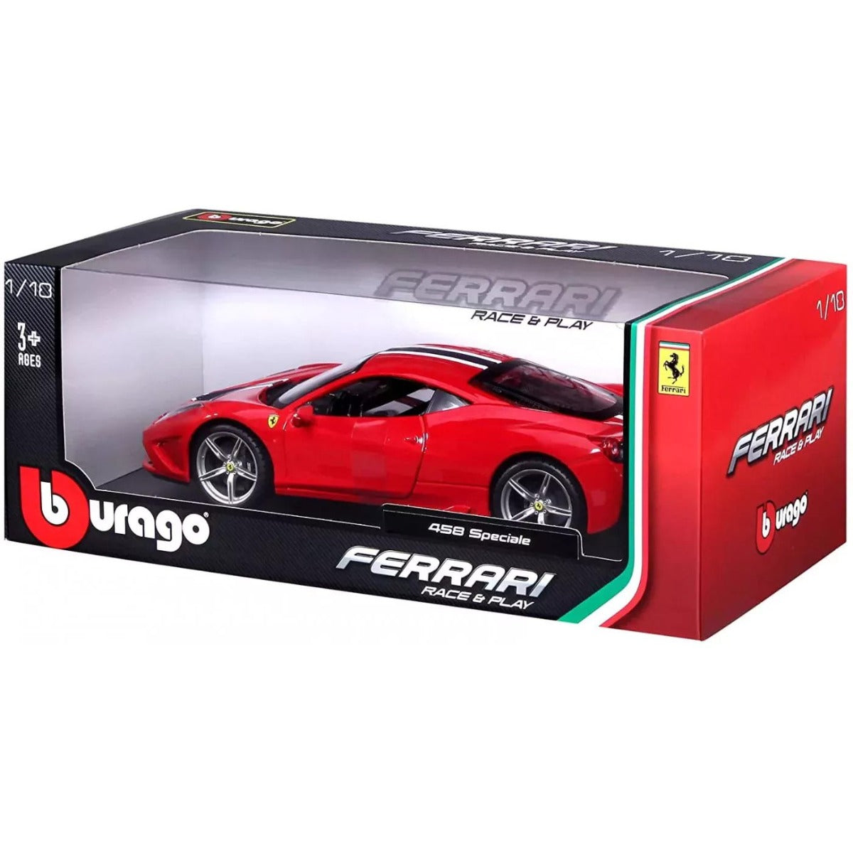 Red Ferrari car