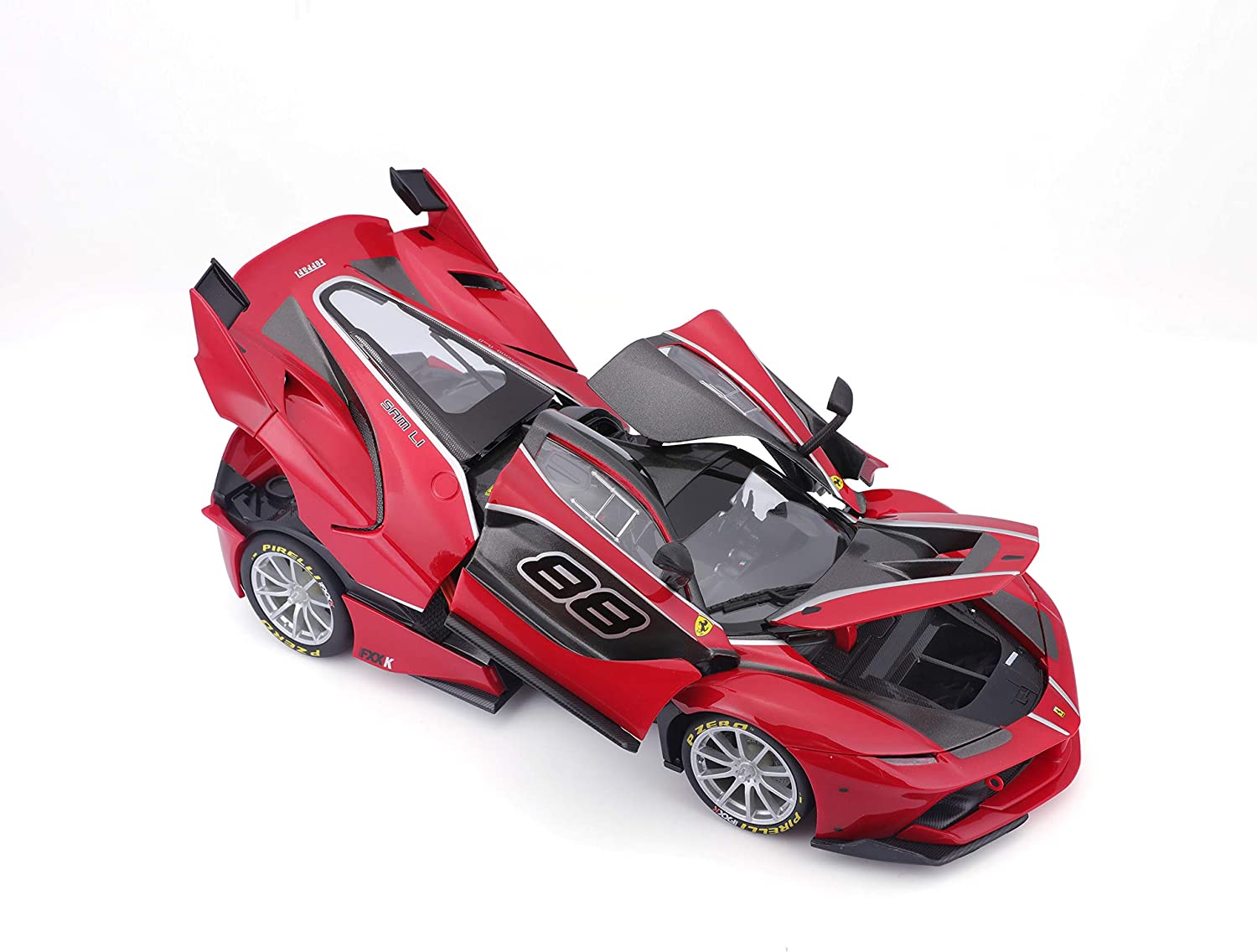 Red Ferrari supercar