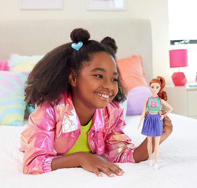Red Hair Barbie mini doll