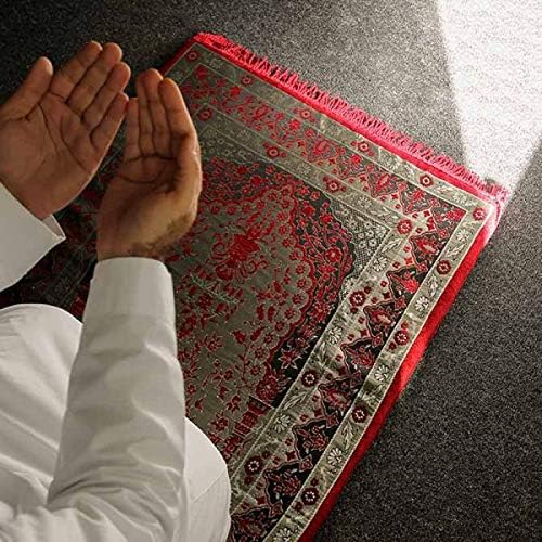 Red Orthopedic Sundus Prayer Mat