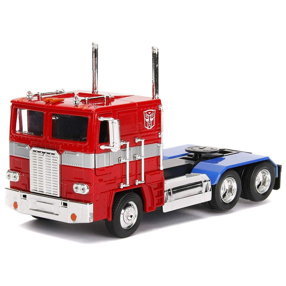 Red Transformers diecast