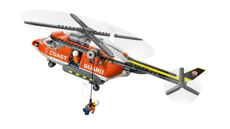 Rescue Helicopter Lego Box View