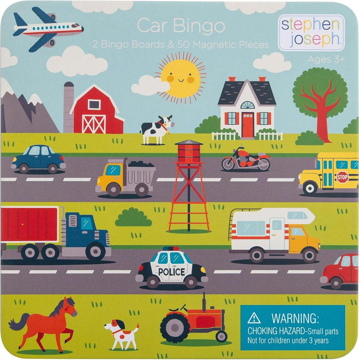Road Trip Travel Bingo Board