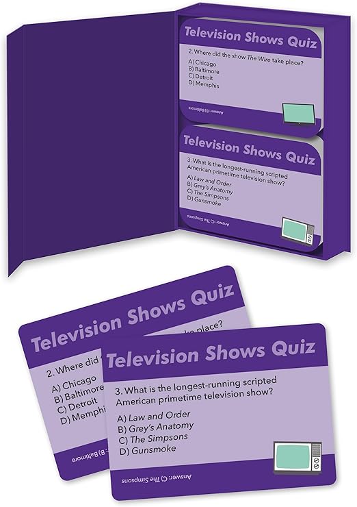 Robert Frederick TV Trivia Game