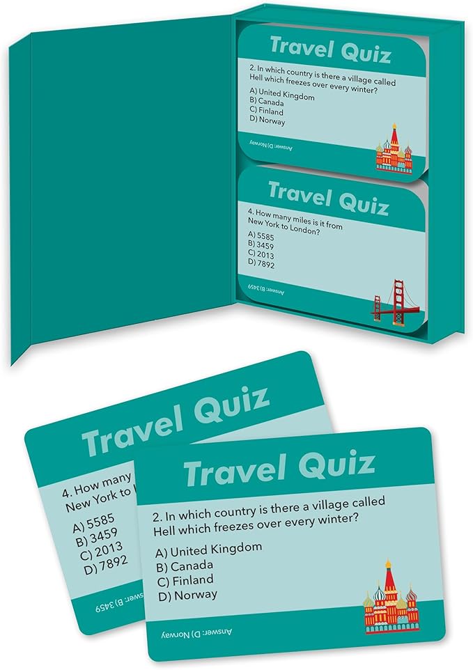 Robert Frederick Travel Quiz Cards