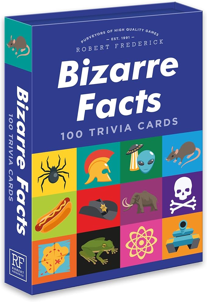 Robert Frederick Weird Trivia Cards