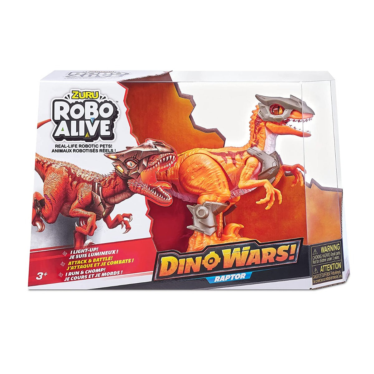 Robo Alive Dino Wars Raptor