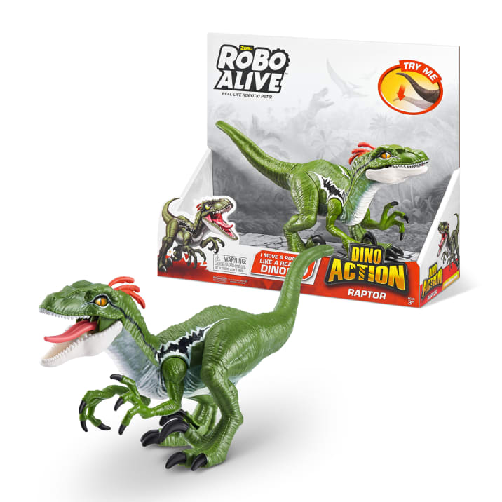 Robo Alive Raptor Packaging View