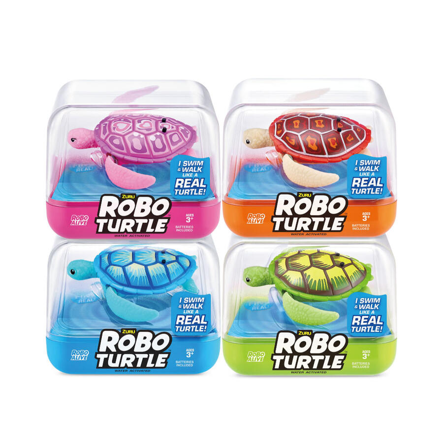Robo Alive Robo Turtle Packaging