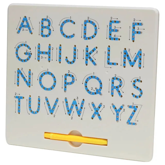 Sundus Learn The English Alphabet Magnetic Writing Board Yellow Sundus Yallatoys