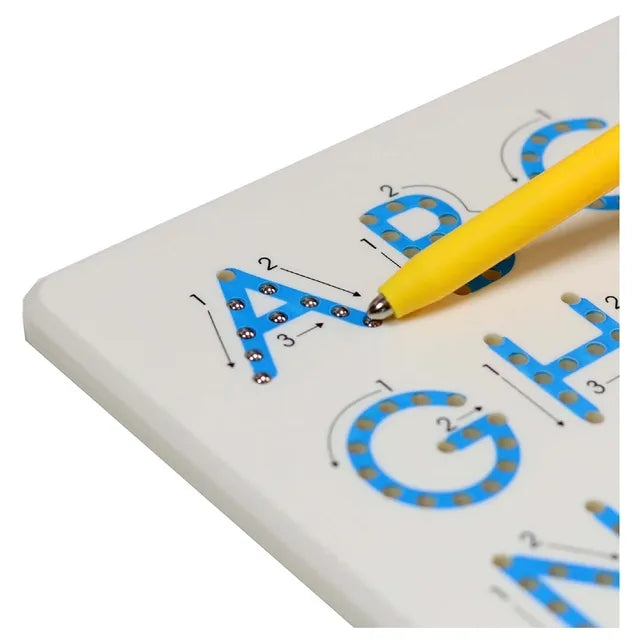Sundus Learn The English Alphabet Magnetic Writing Board Yellow Sundus Yallatoys