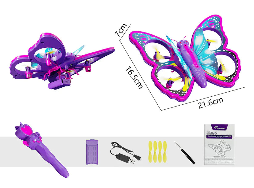 Sky Driffz Butterfly Remote Control Drone 4D-V40