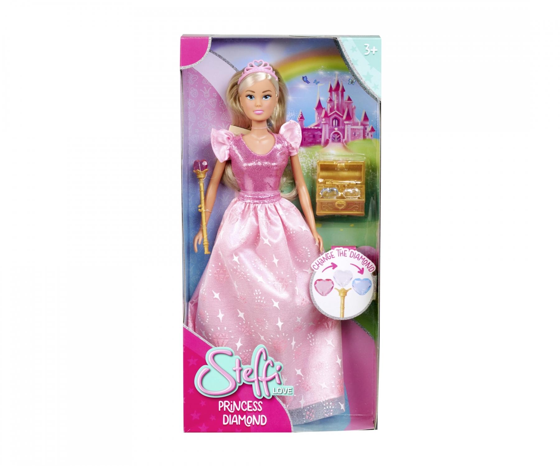 Steffi Love Princess Fashion Doll with Magic Treasure Chest Steffi LOVE Yallatoys