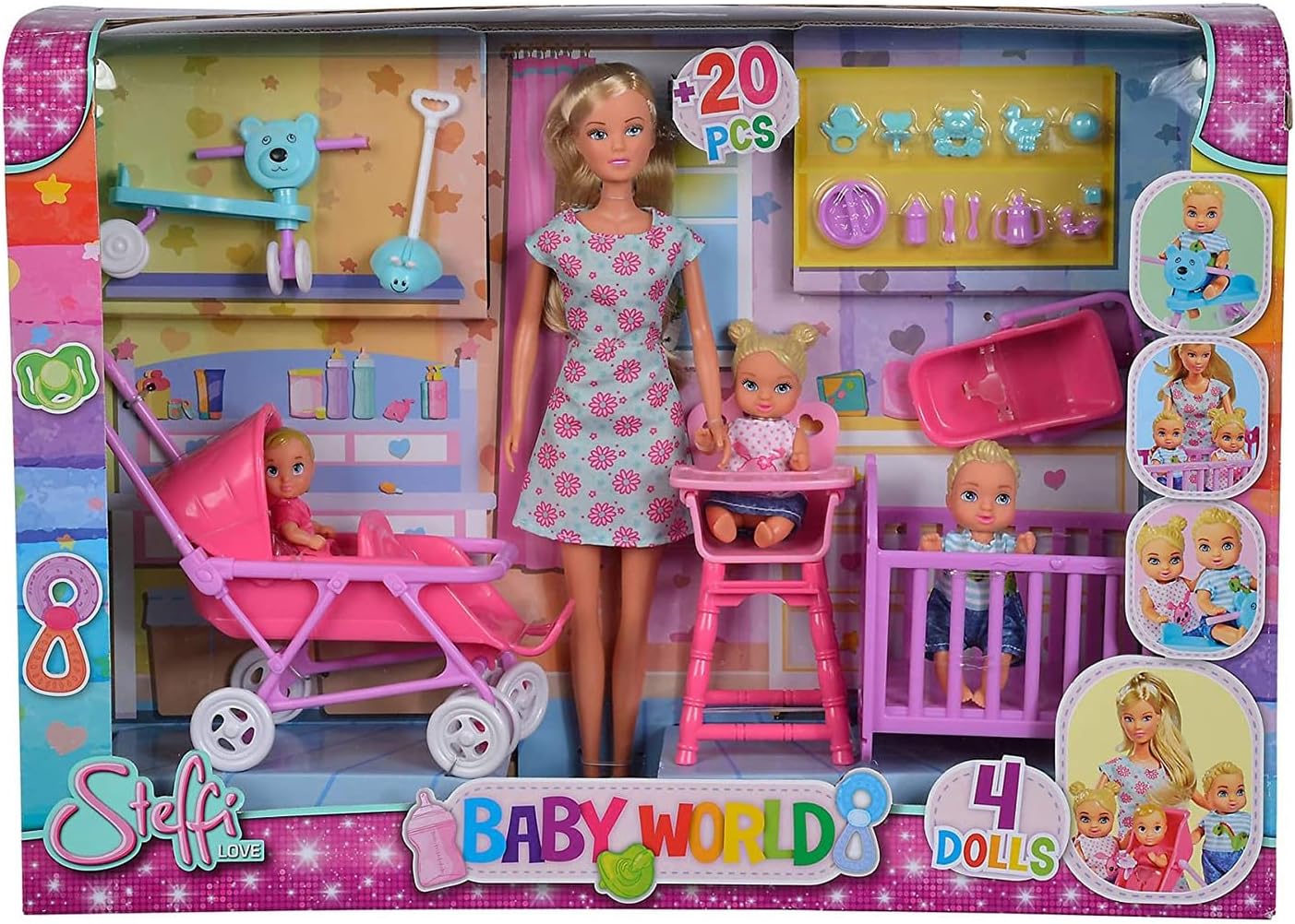 Steffi Love Baby World Set Kindergarten Teacher Doll Playset Steffi LOVE Yallatoys