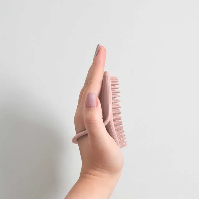 Shnuggle Baby Bath Silicone Brush Pink