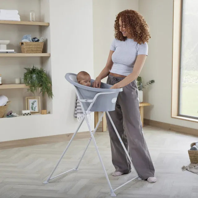 Shnuggle New Foldable Baby Bath Tub Stand