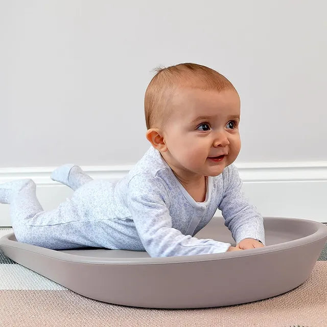 Shnuggle Squishy Baby Changing Mat Taupe Shnuggle Yallatoys